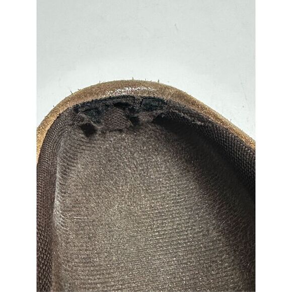 Timberland Trek Travel ACT Slip-On Loafers Mules Brown Leather Sz 11,5 M Slides - Picture 10 of 14